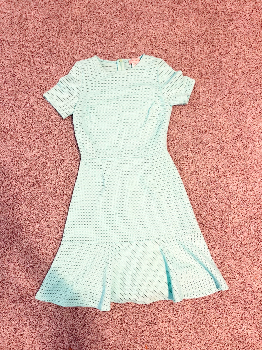 love...ady Mint Green Eyelet Dress